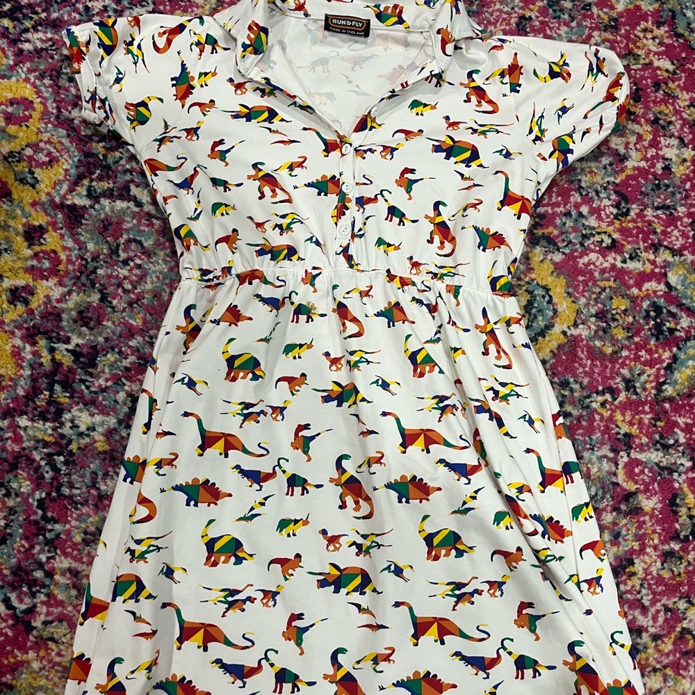 Cute as can be Dino Dress!